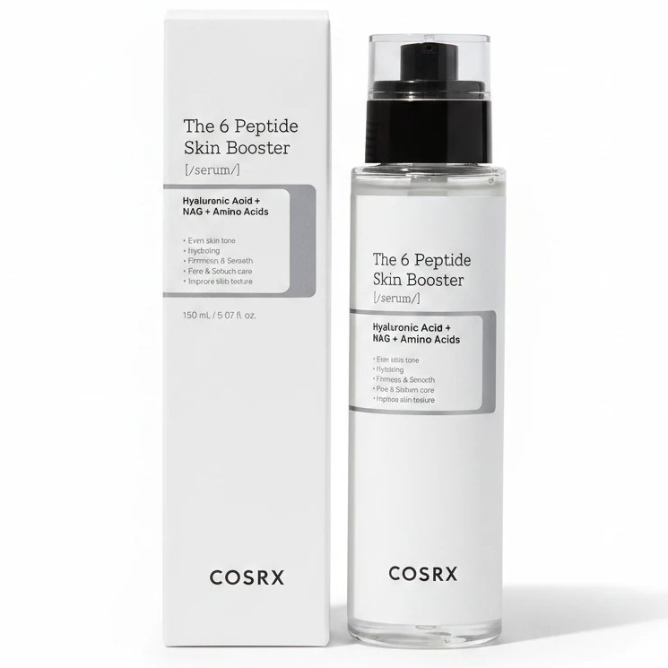 سرم بوستر 6 پپتاید کزارکس مدل The 6 Peptide Skin Booster کره ای