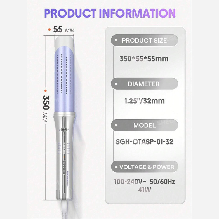 شیگلم بنفش کرلی و اتومو مدل Airflow Styler Pro اصلی و اورجینال
