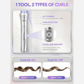 شیگلم بنفش کرلی و اتومو مدل Airflow Styler Pro اصلی و اورجینال