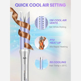 شیگلم بنفش کرلی و اتومو مدل Airflow Styler Pro اصلی و اورجینال
